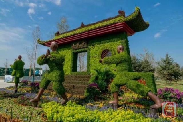 【民族的大团结 你我的运动会】精雕细琢造花景 浓厚氛围迎盛会