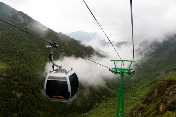 青海首条旅游观光索道来啦！